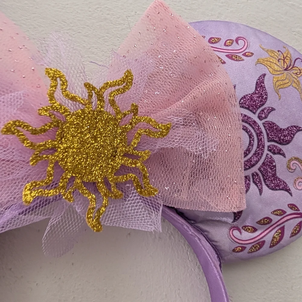 Disney Princess Minnie Mouse Ears Headband Lot Snow White Rapunzel Ariel Costume